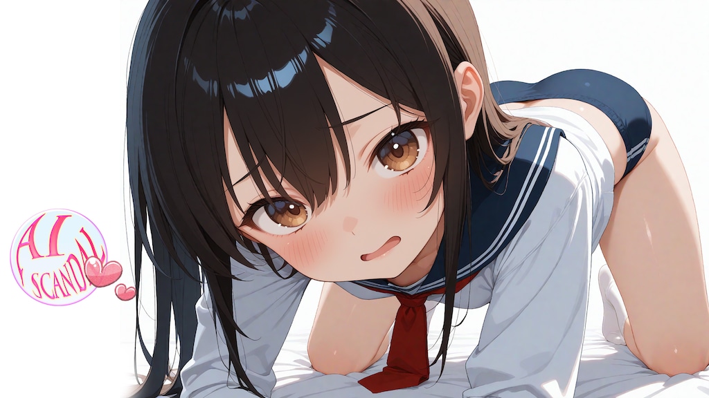 彼女とと二人っきりの秘密の時間 vol.1　つるぺた×制服×ブルマ