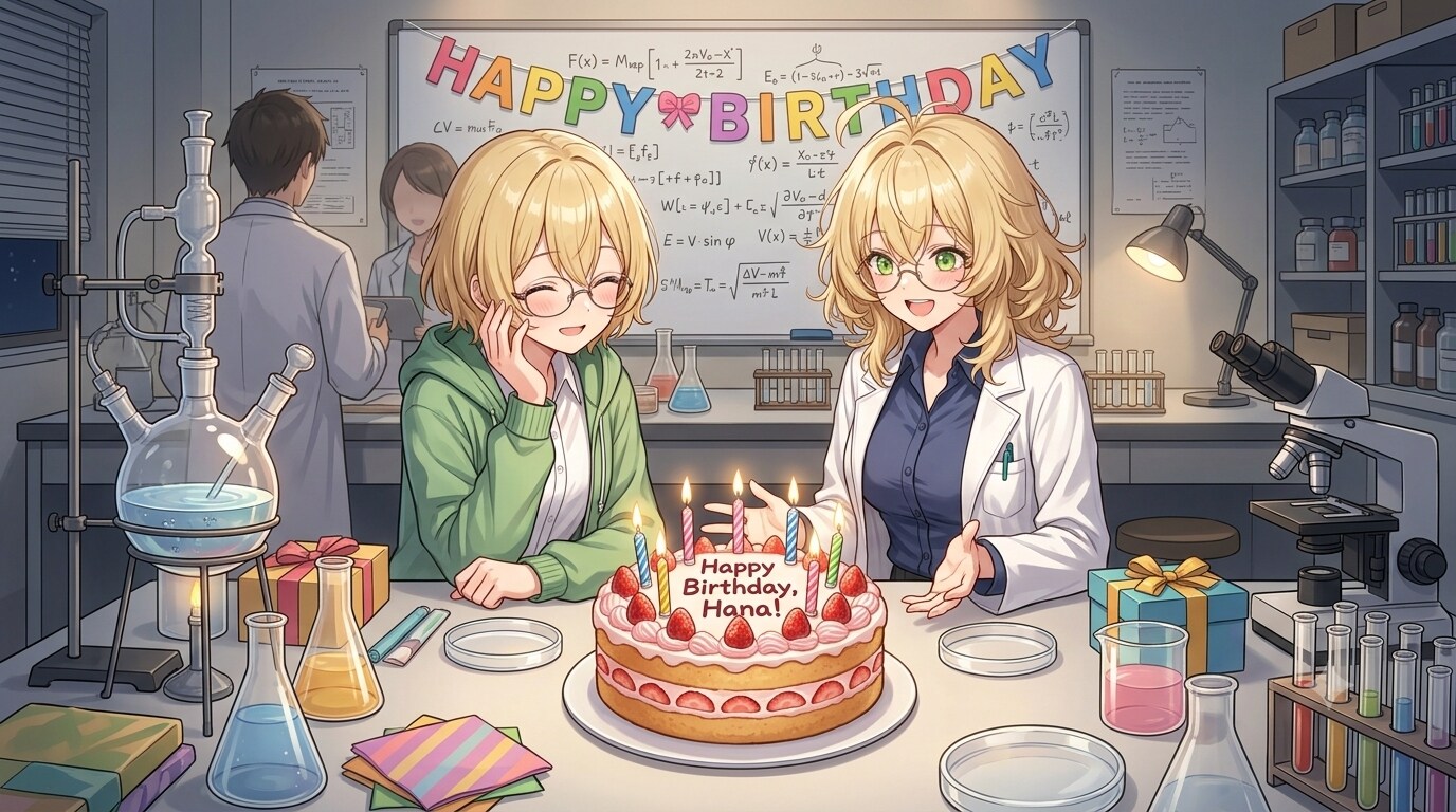 純ちゃんのお誕生日FA