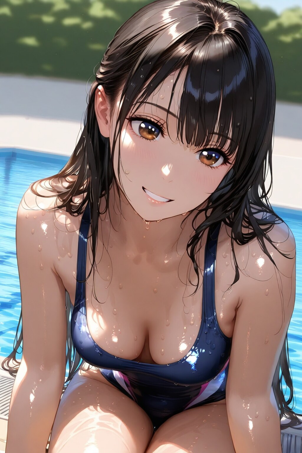 プールサイド