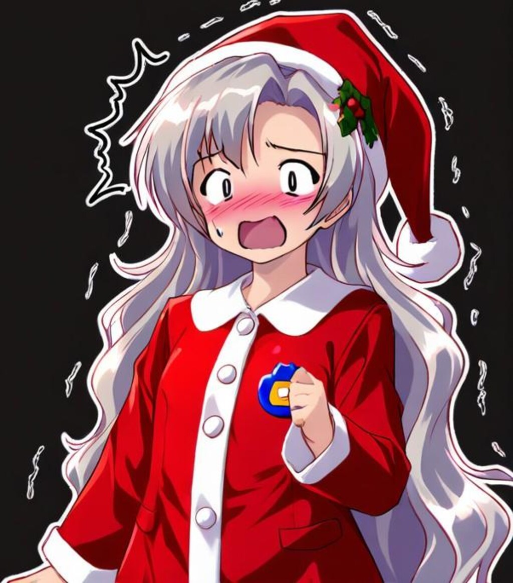 サンタ × 10 ＋ 知らん人 × 3