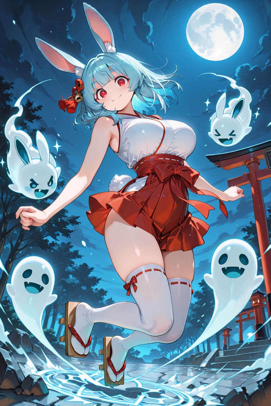 けも耳神社の結月ちゃん