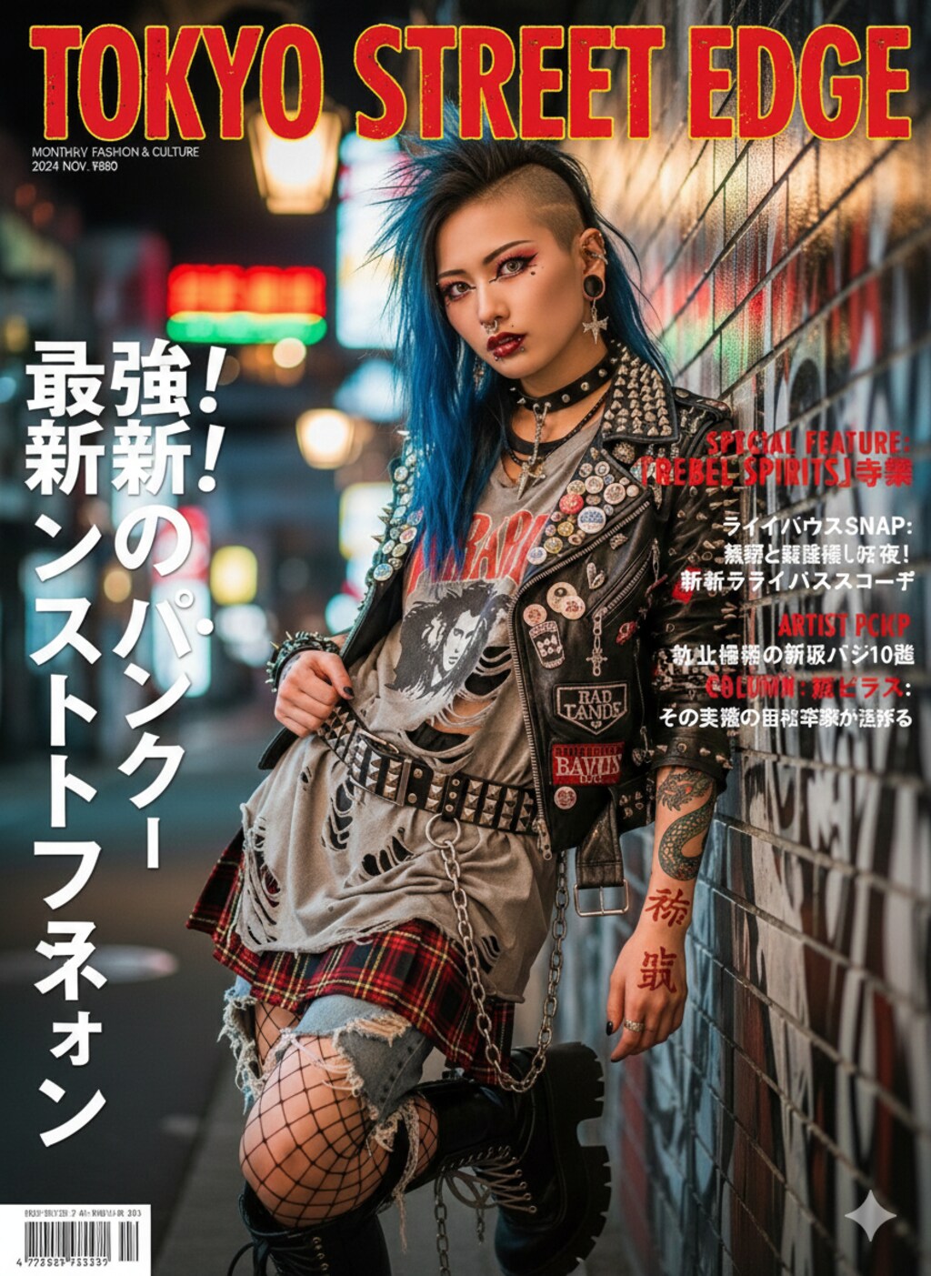 パンク系ファッション誌