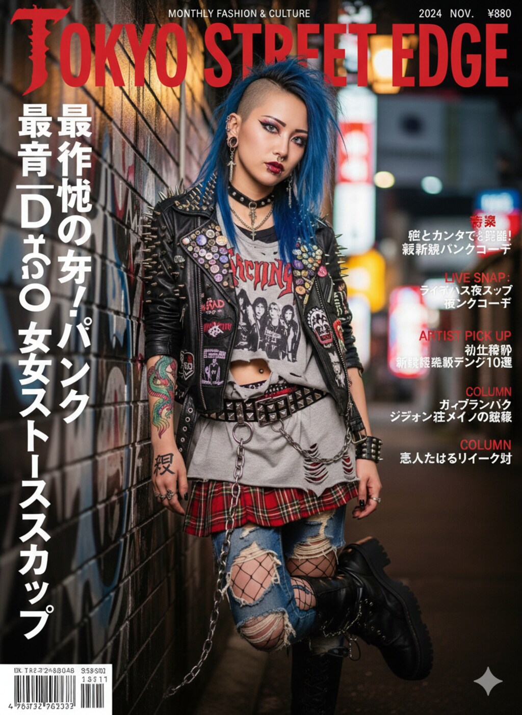 パンク系ファッション誌