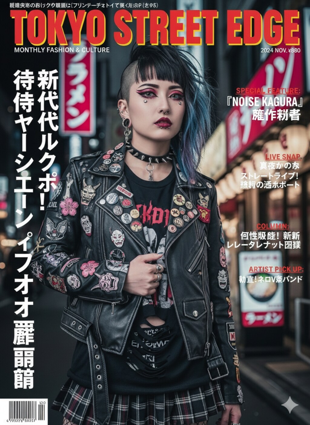 パンク系ファッション誌