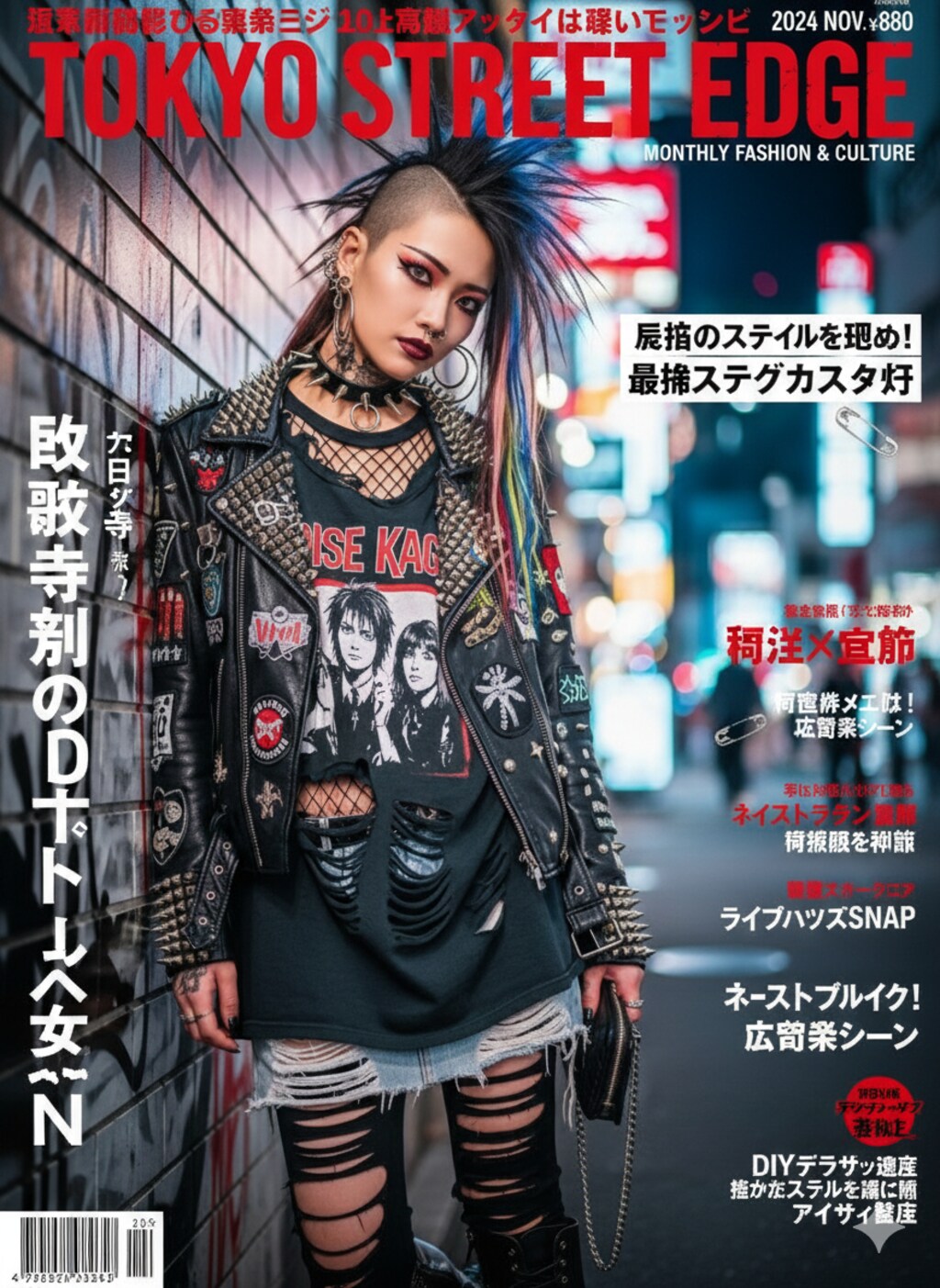 パンク系ファッション誌