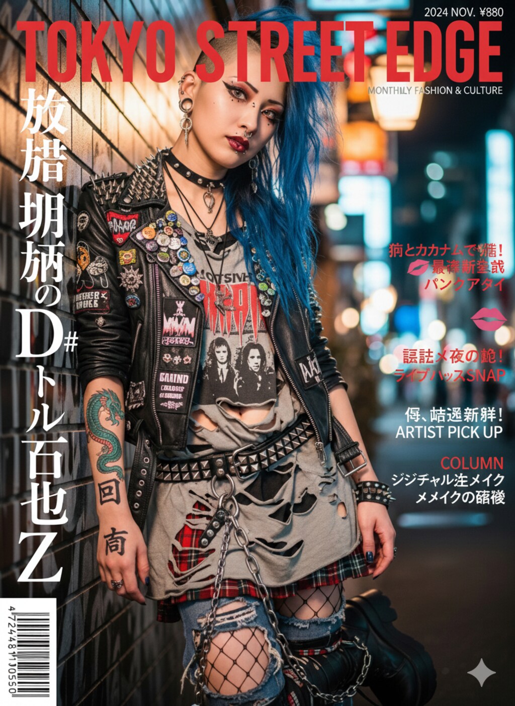 パンク系ファッション誌
