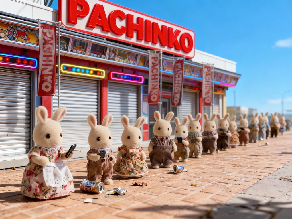 シルバニアの森の働いていないお友達が大集合