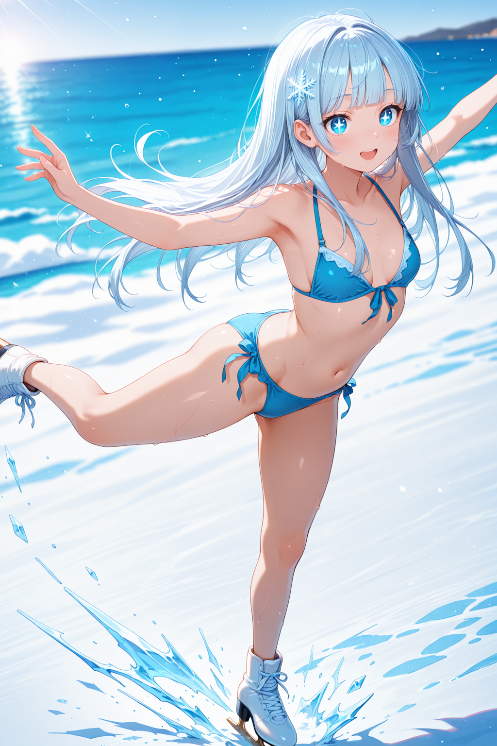 海上スケート