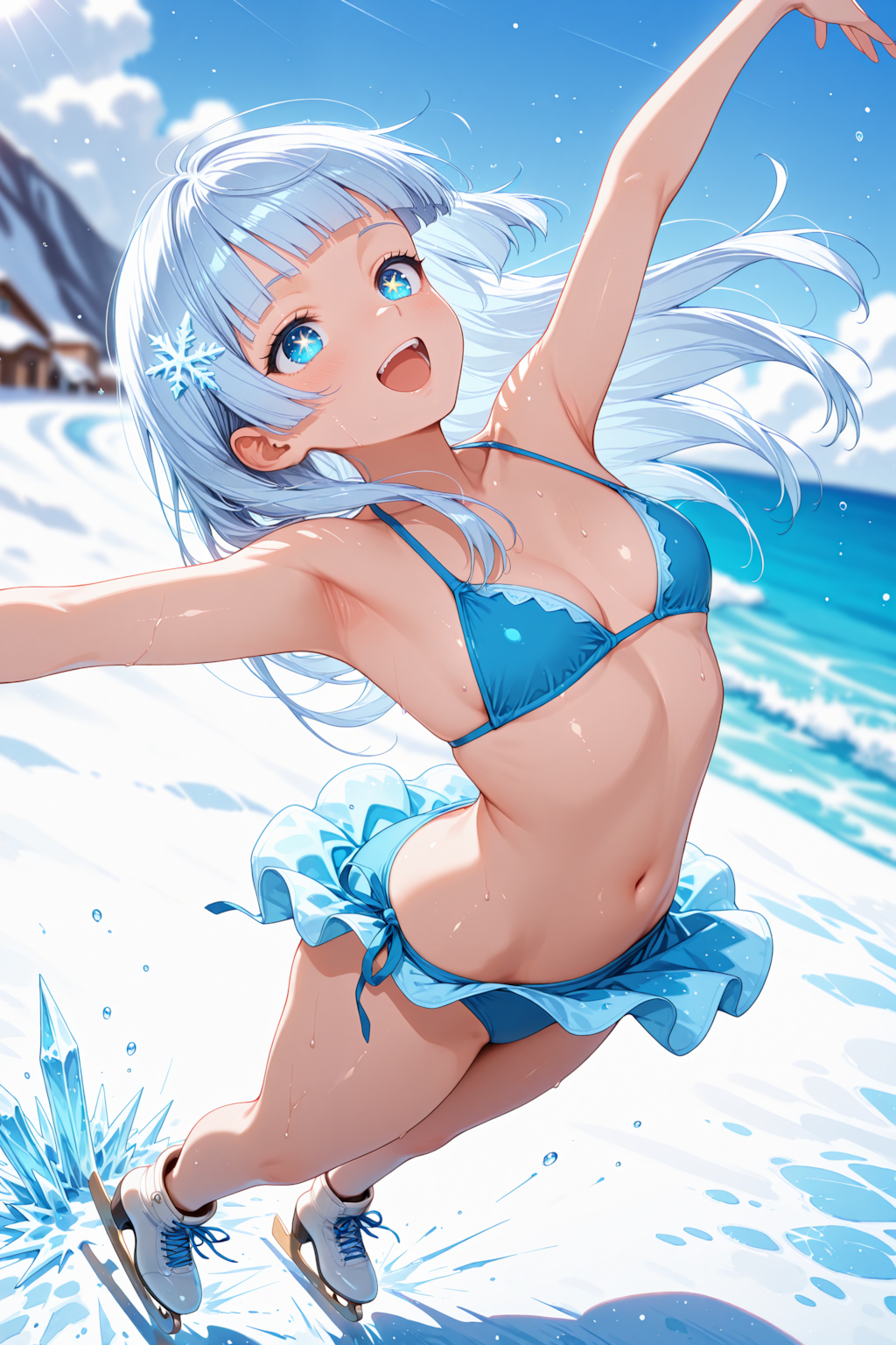 海上スケート