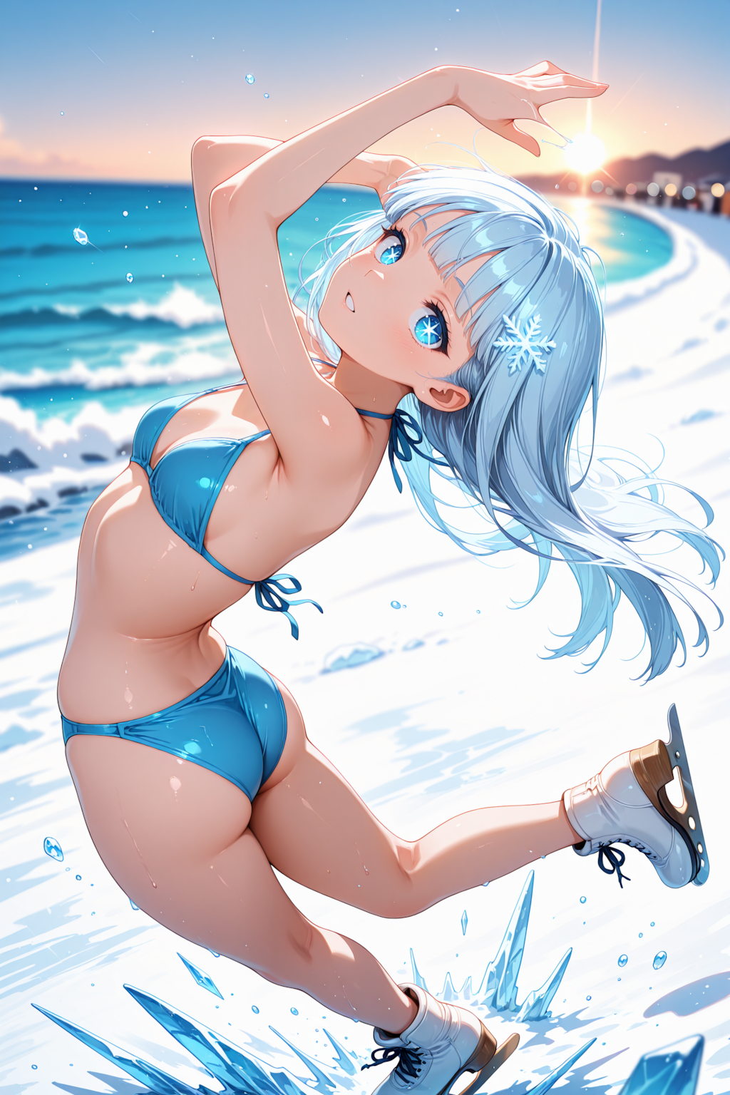 海上スケート