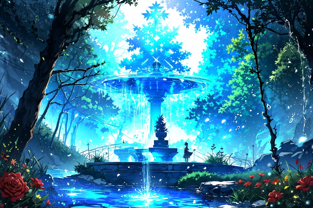 #18 室内ガーデン 背景コレクション50チャレンジ