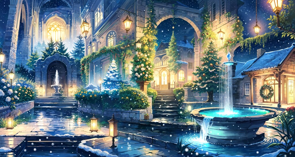 #18 室内ガーデン 背景コレクション50チャレンジ