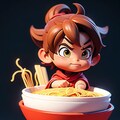 ラーメン戦士味噌ミラージュ作品集　seaartバージョン　パルプンテガチャ 9枚目
