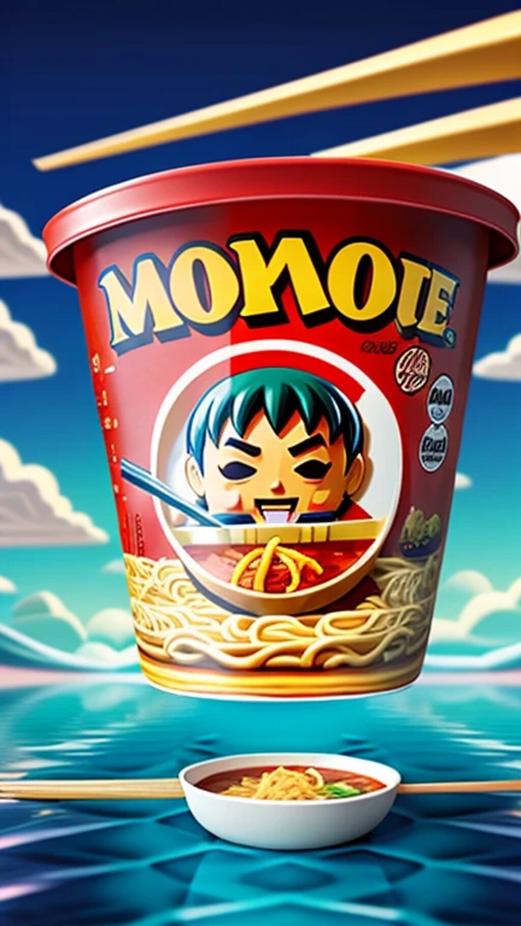 ラーメン戦士味噌ミラージュ作品集　seaartバージョン　パルプンテガチャ