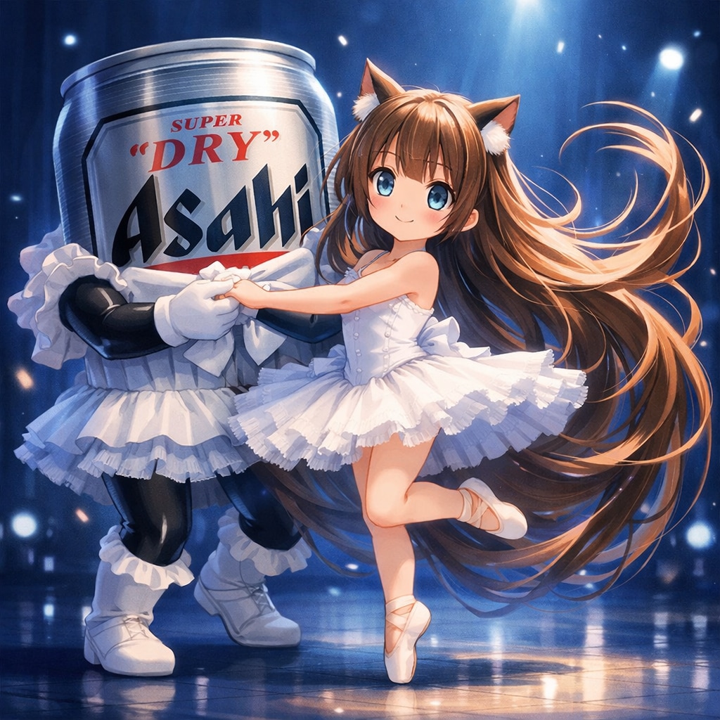 パ・ド・ドゥの小さな女の子