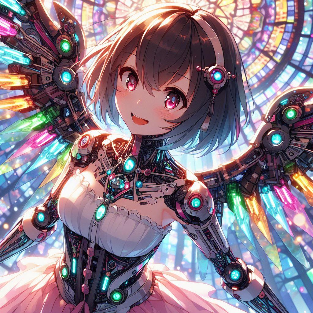 聖堂に降りた天使