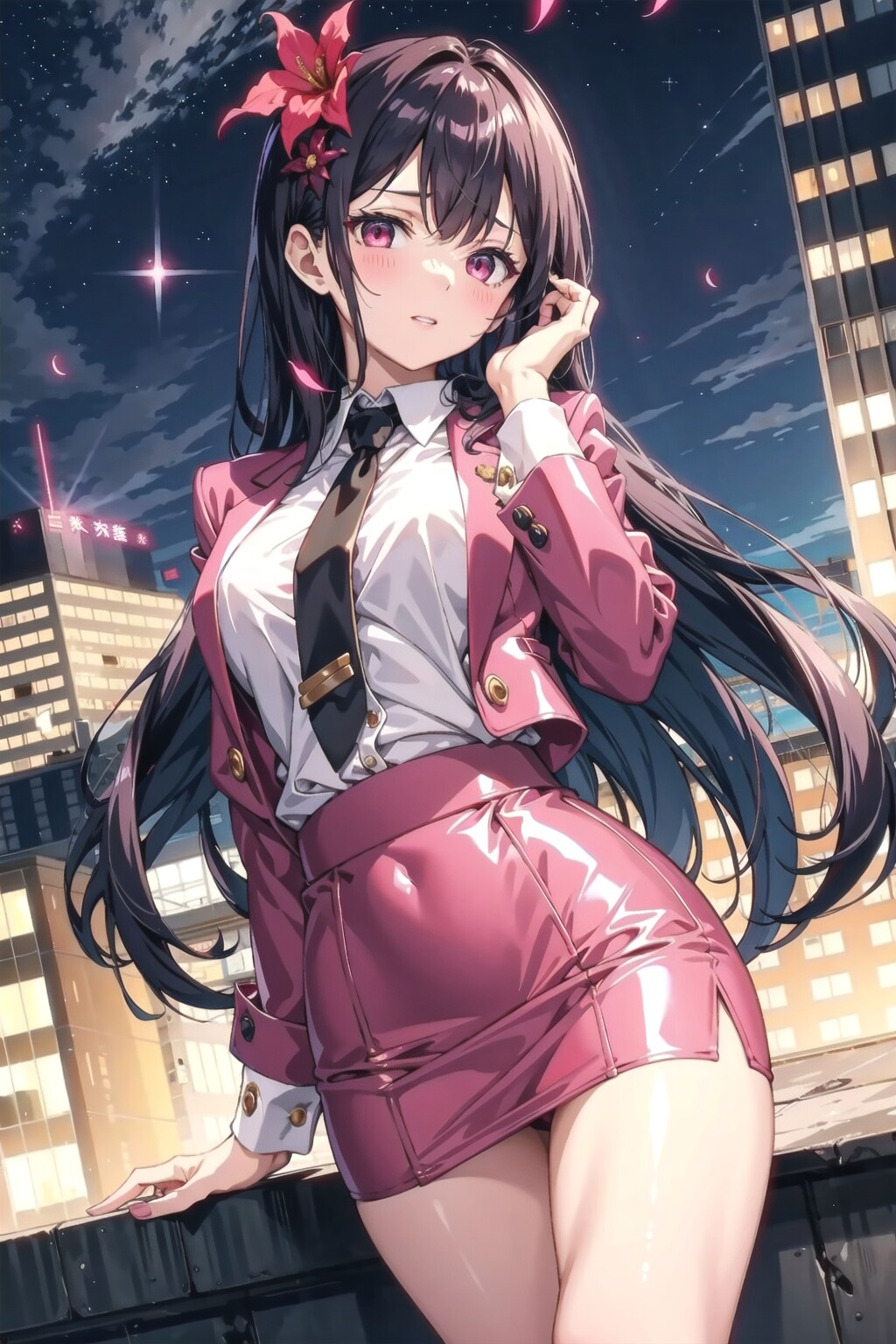 スカートスーツ美女