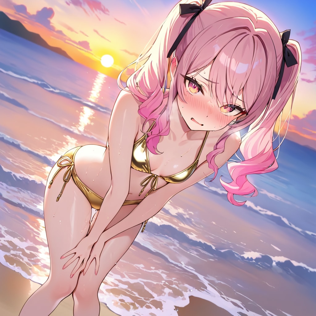 寒くなってきた夕暮れ