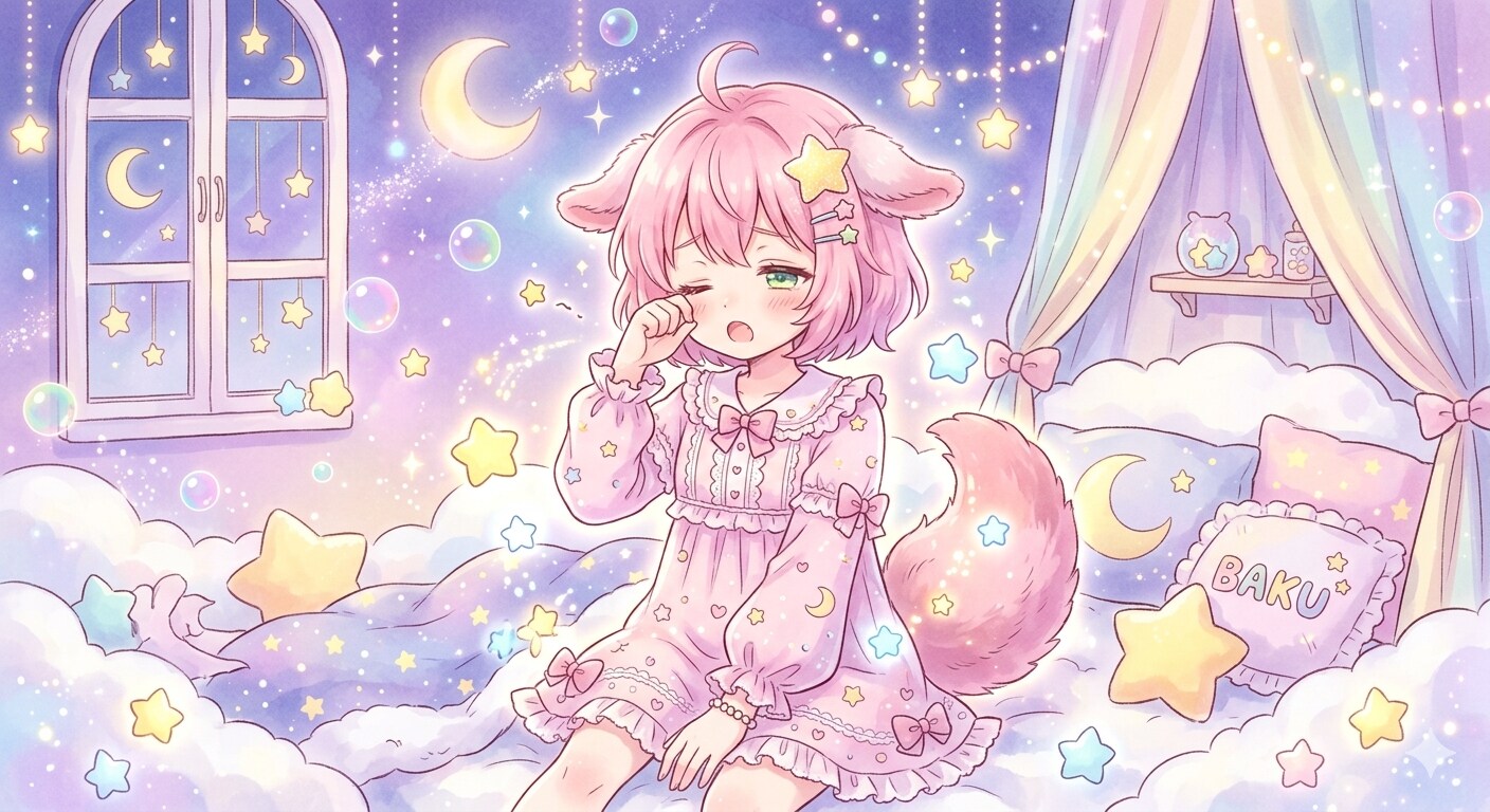 夢かわいい獏娘 | の人気AIイラスト・グラビア