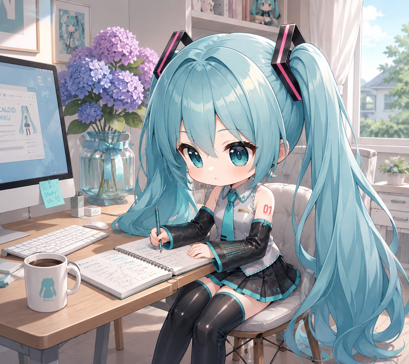 ChatGPT ちびミク