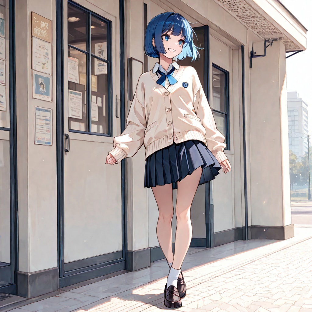 春風と軽やかな一歩