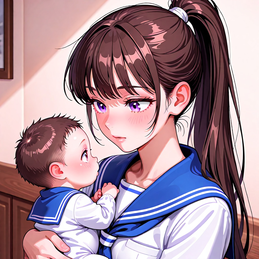 子守の少女 | の人気AIイラスト・グラビア