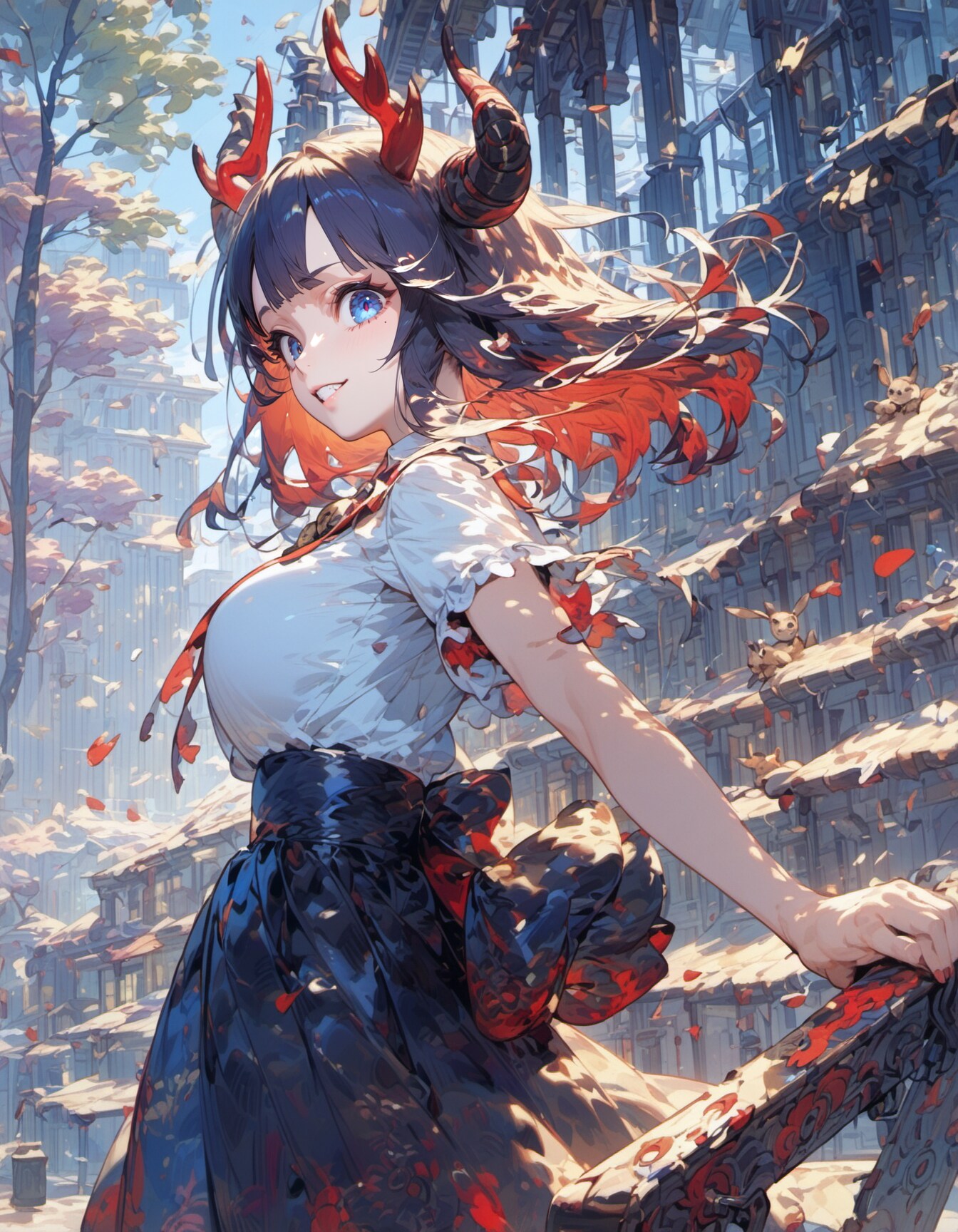 railings | の人気AIイラスト・グラビア