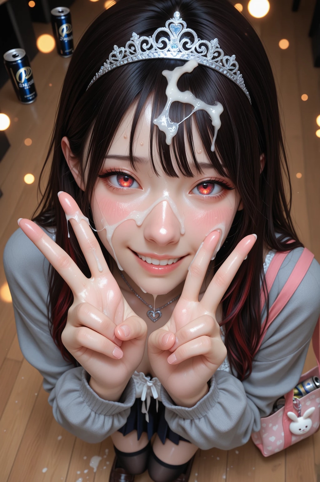 オタサーの姫_顔射