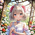 花とドレスとプリンセスと 3枚目