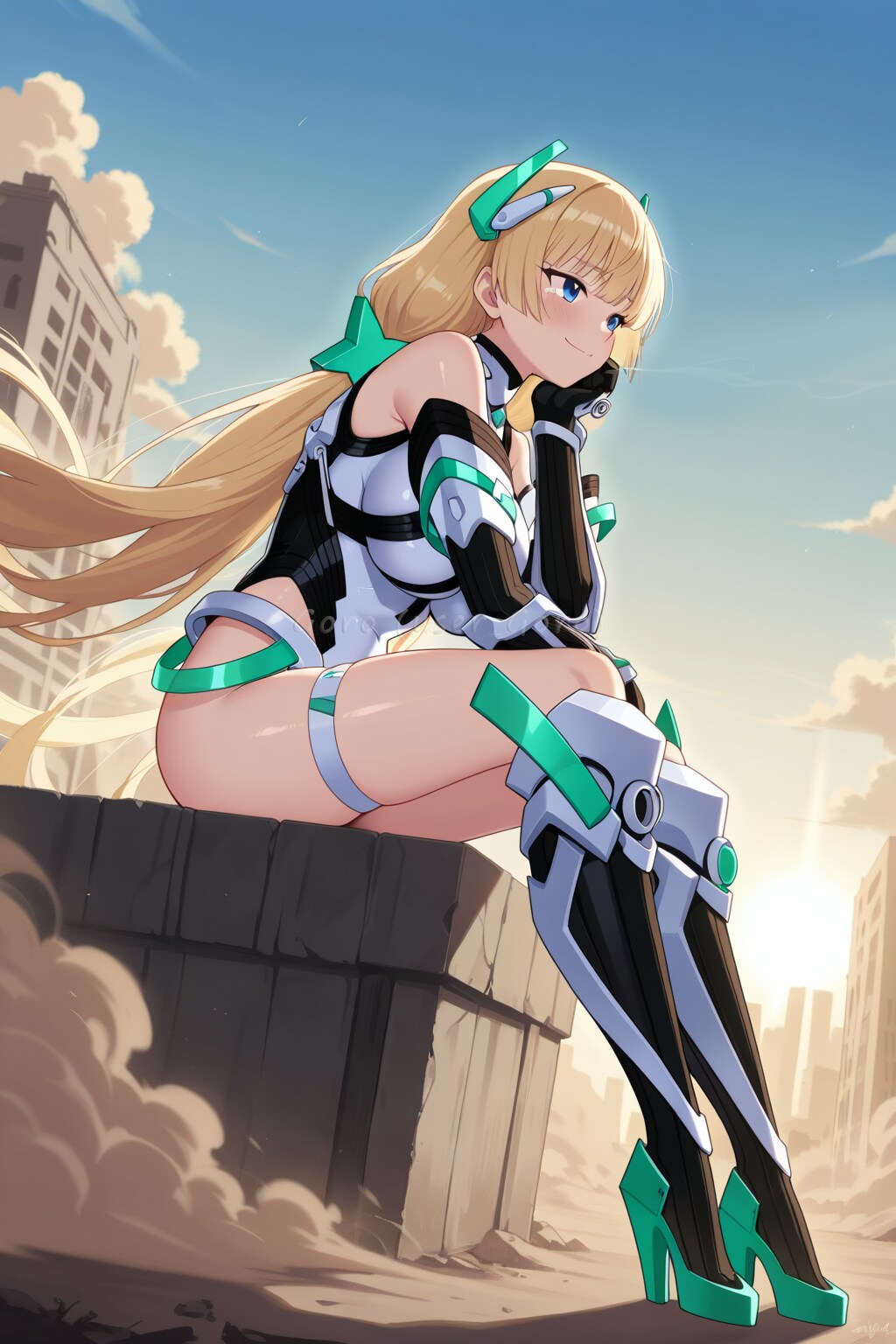 未来を見つめるアンジェラ・バルザック