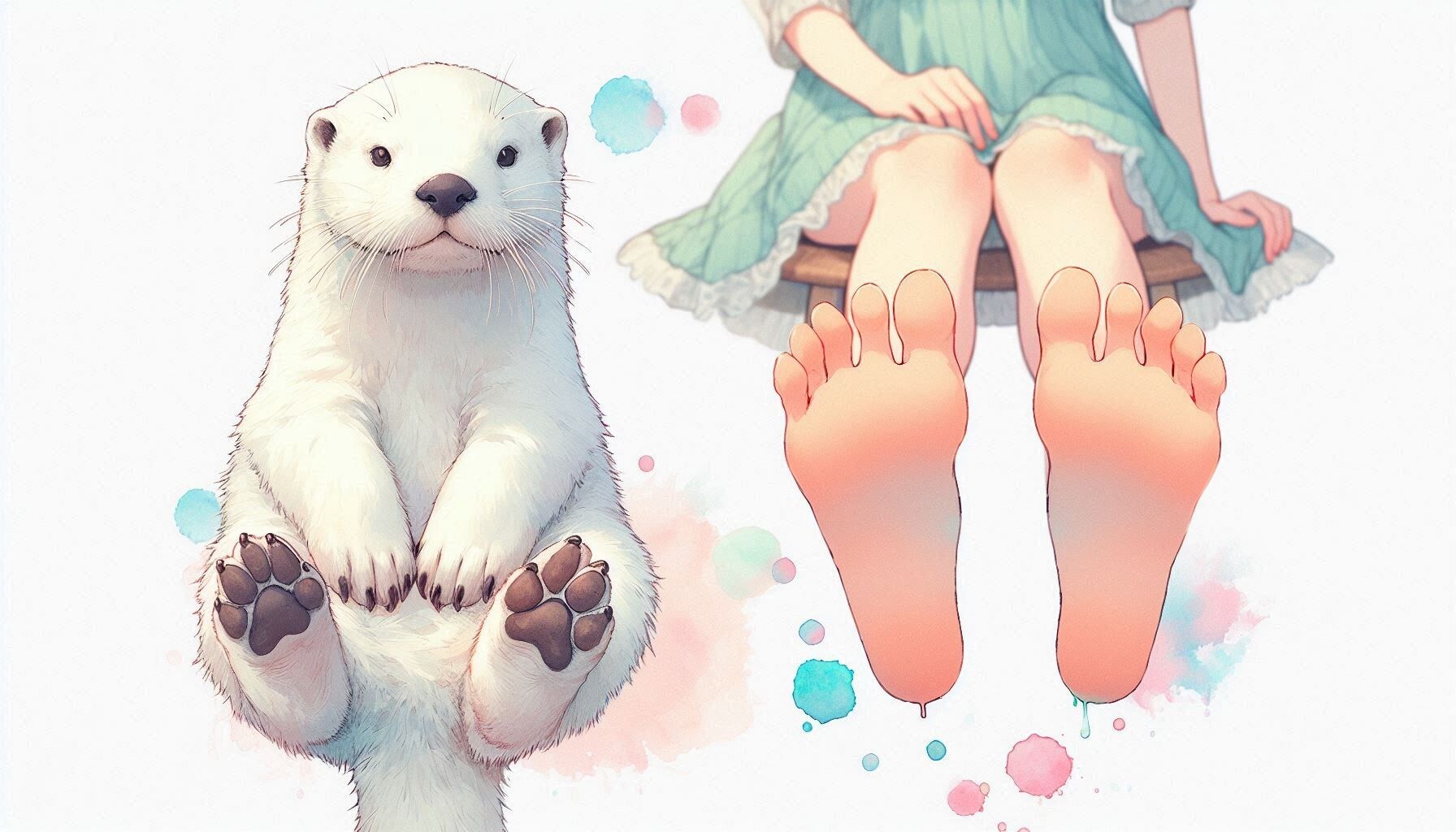 足の裏 | の人気AIイラスト・グラビア