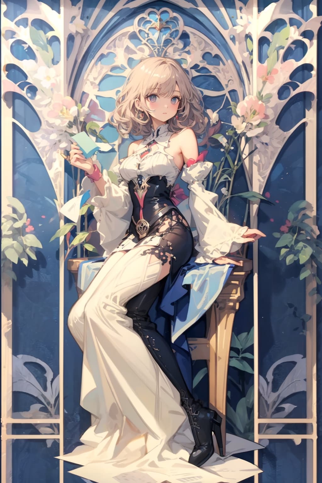 金髪 | の人気AIイラスト・グラビア