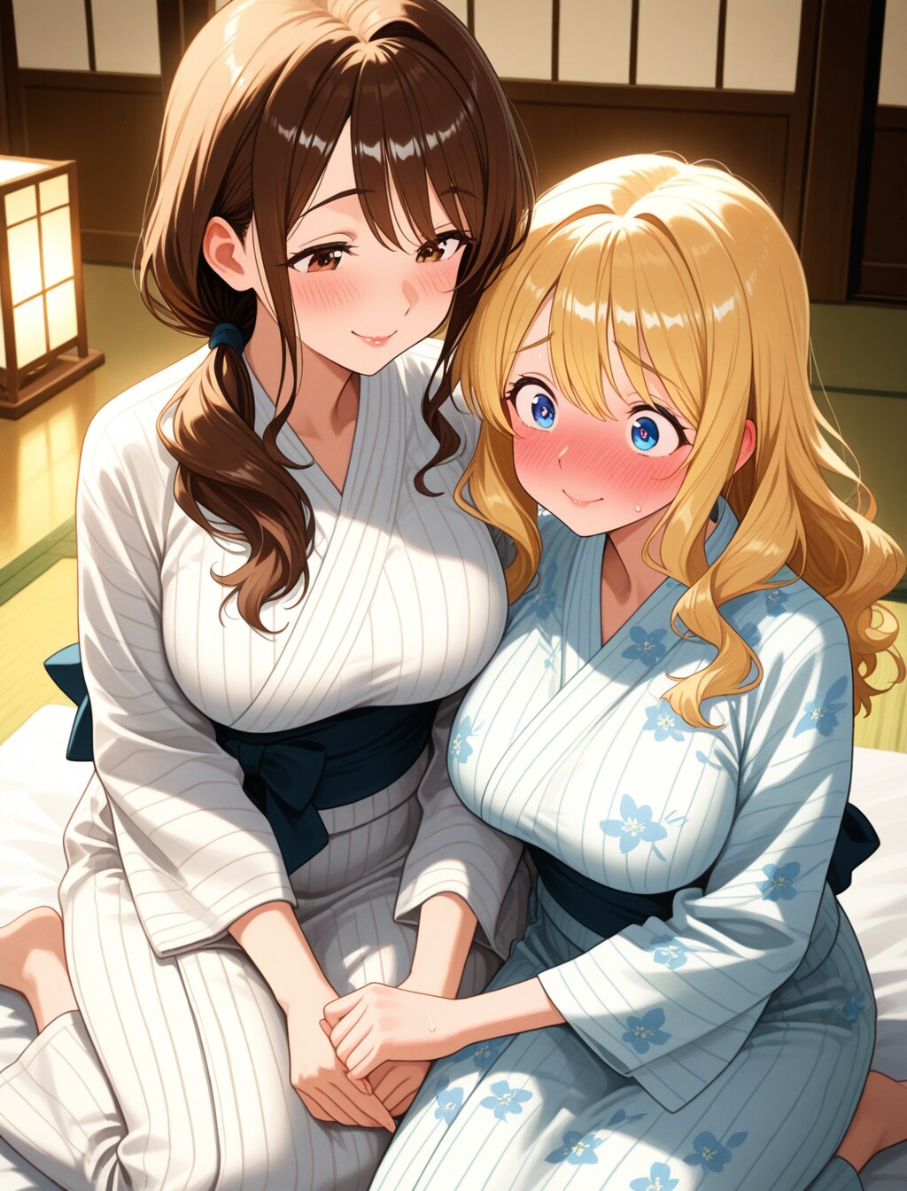 【澄香×エマ】温泉旅館の夜