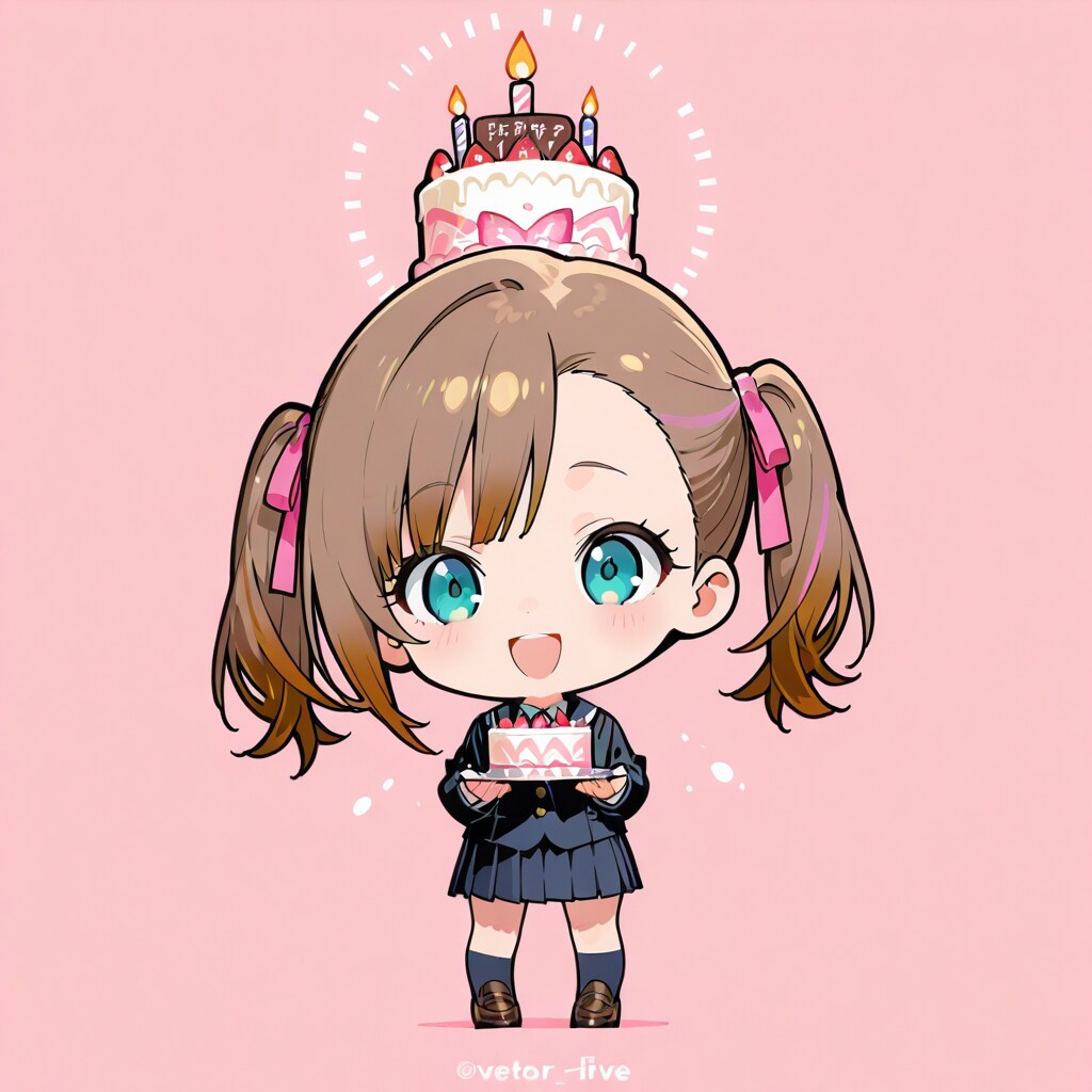 ケーキとはるかちゃん | の人気AIイラスト・グラビア