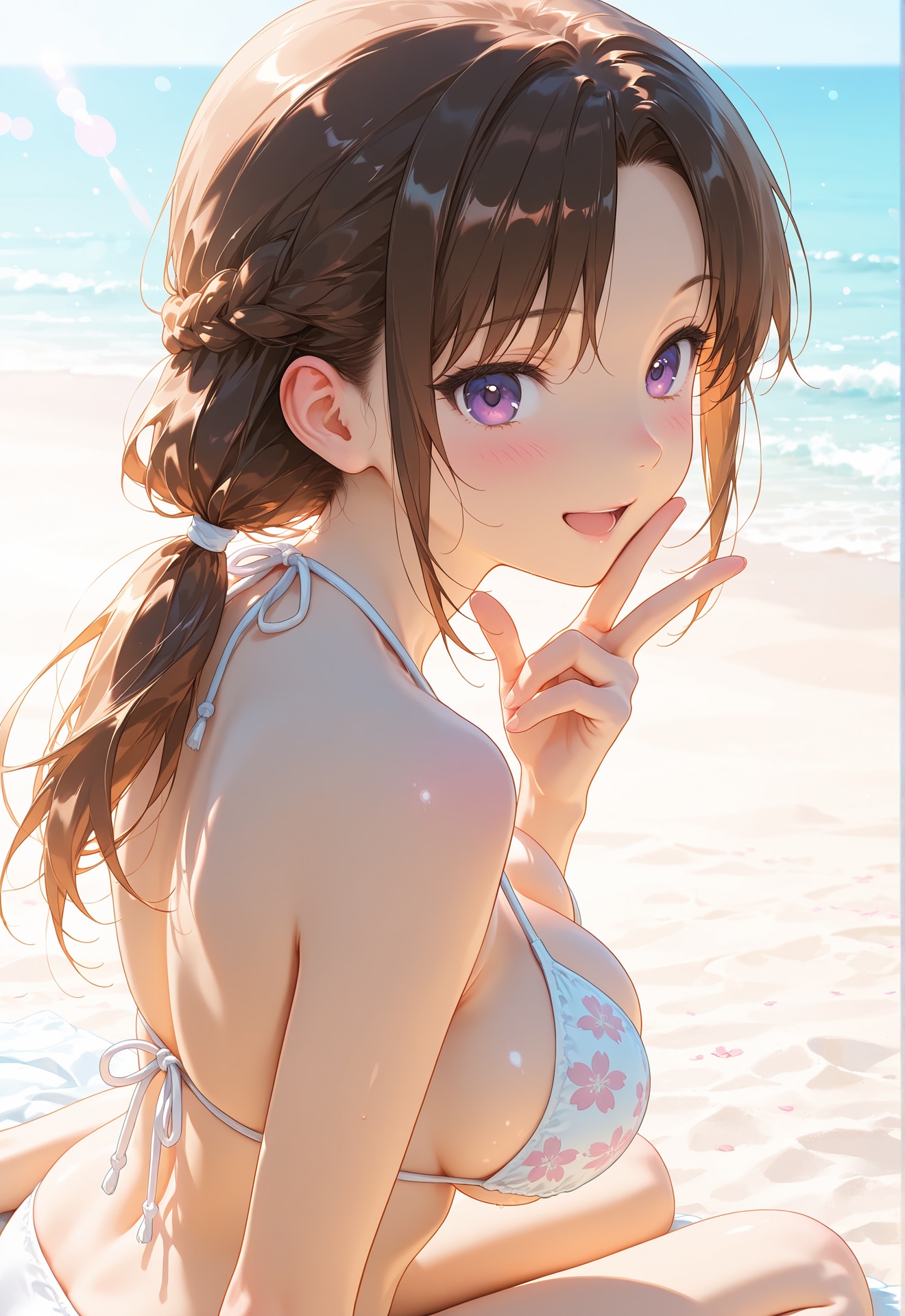 水着姿のオリキャラちゃん①