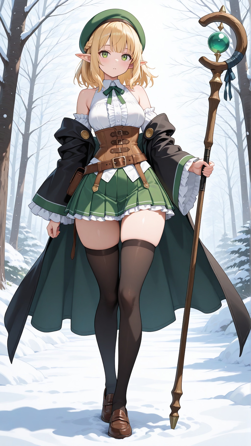 冬のエルフちゃん