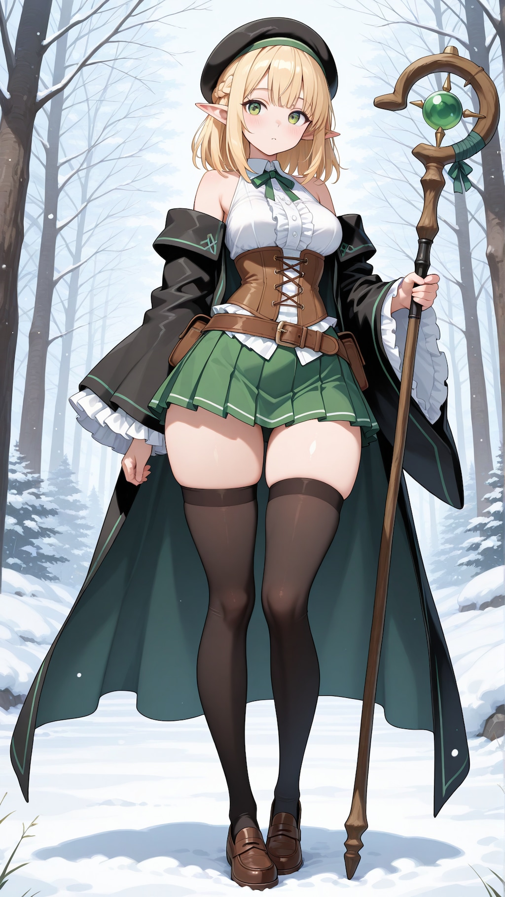 冬のエルフちゃん