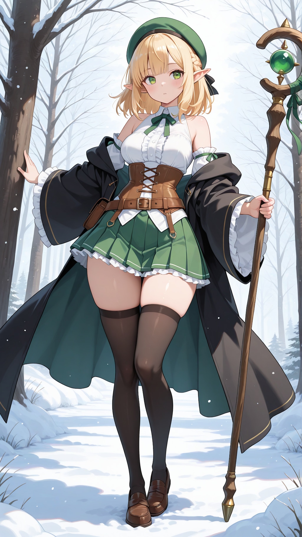 冬のエルフちゃん