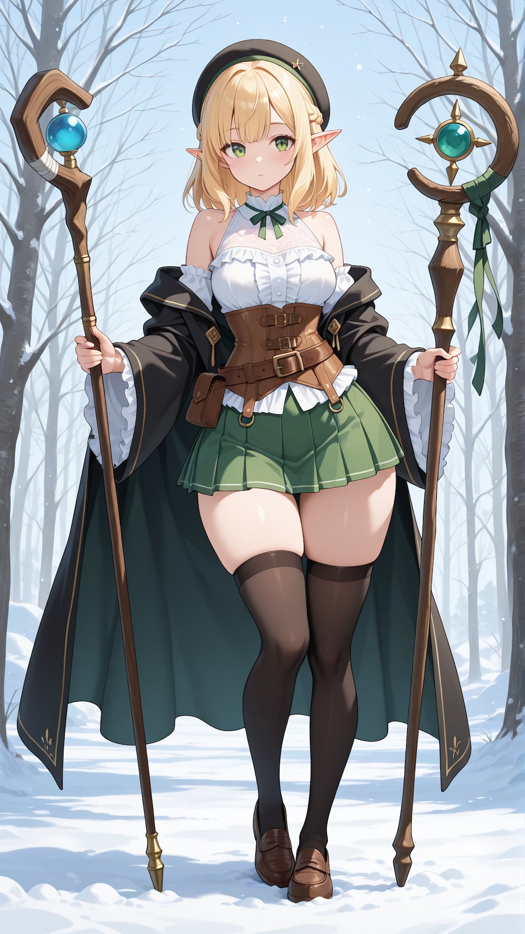 冬のエルフちゃん