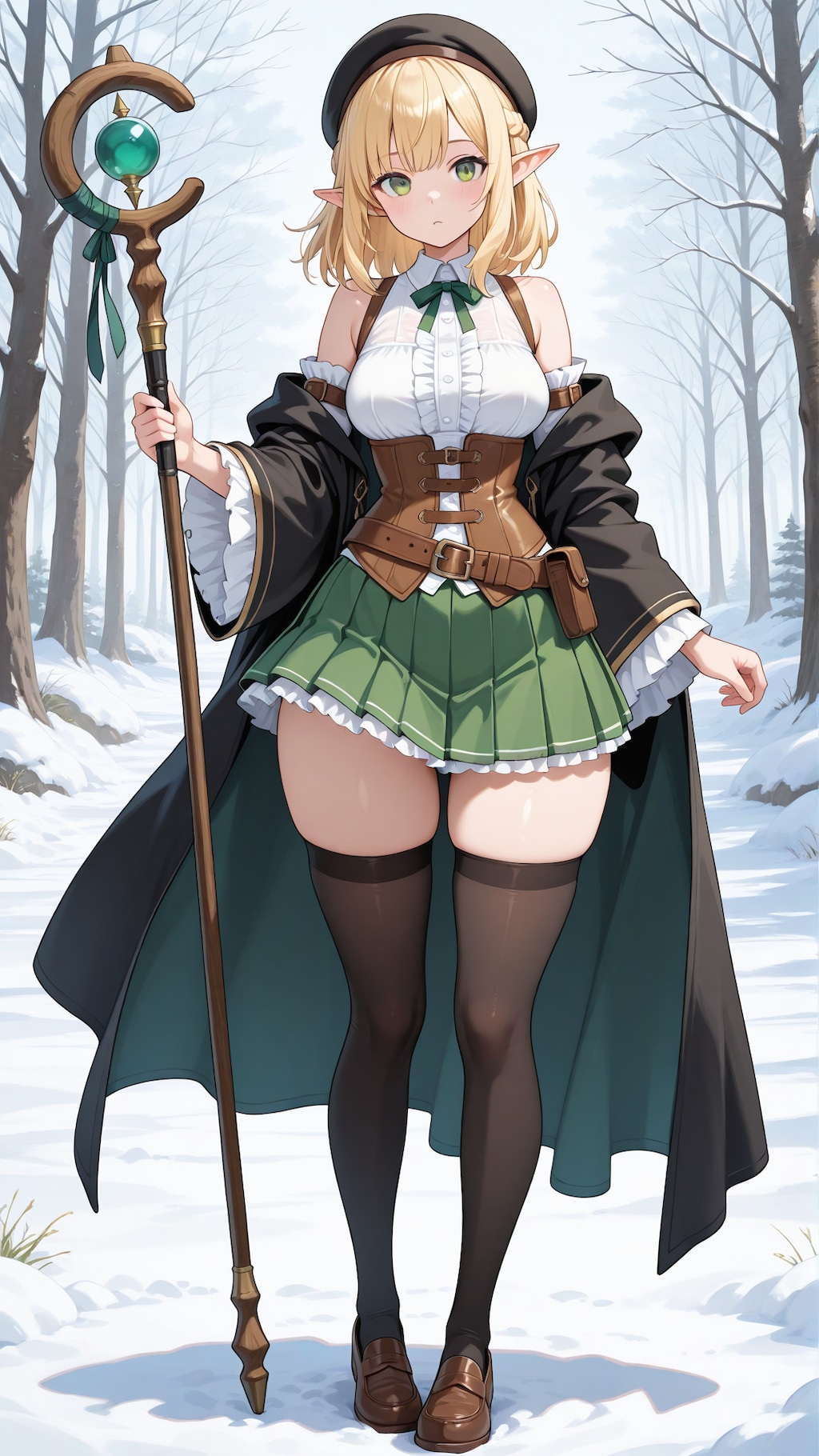 冬のエルフちゃん