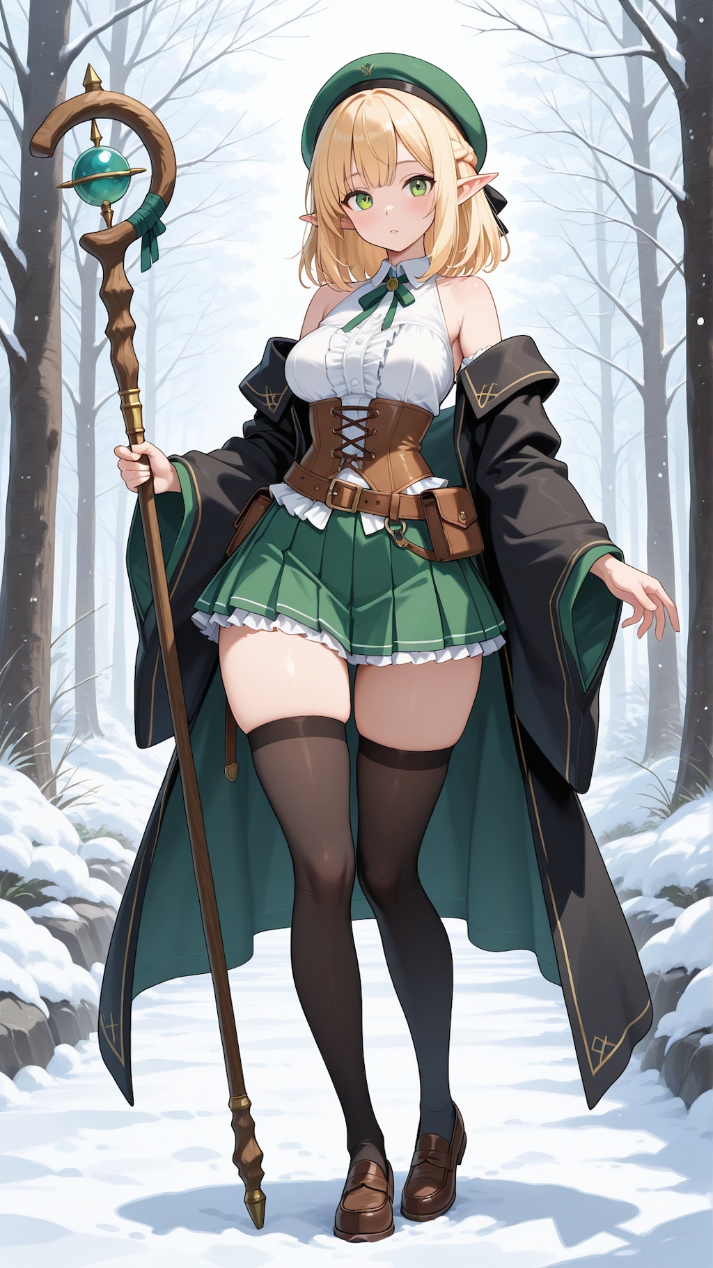 冬のエルフちゃん