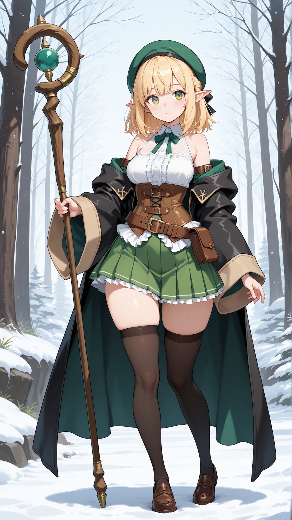 冬のエルフちゃん