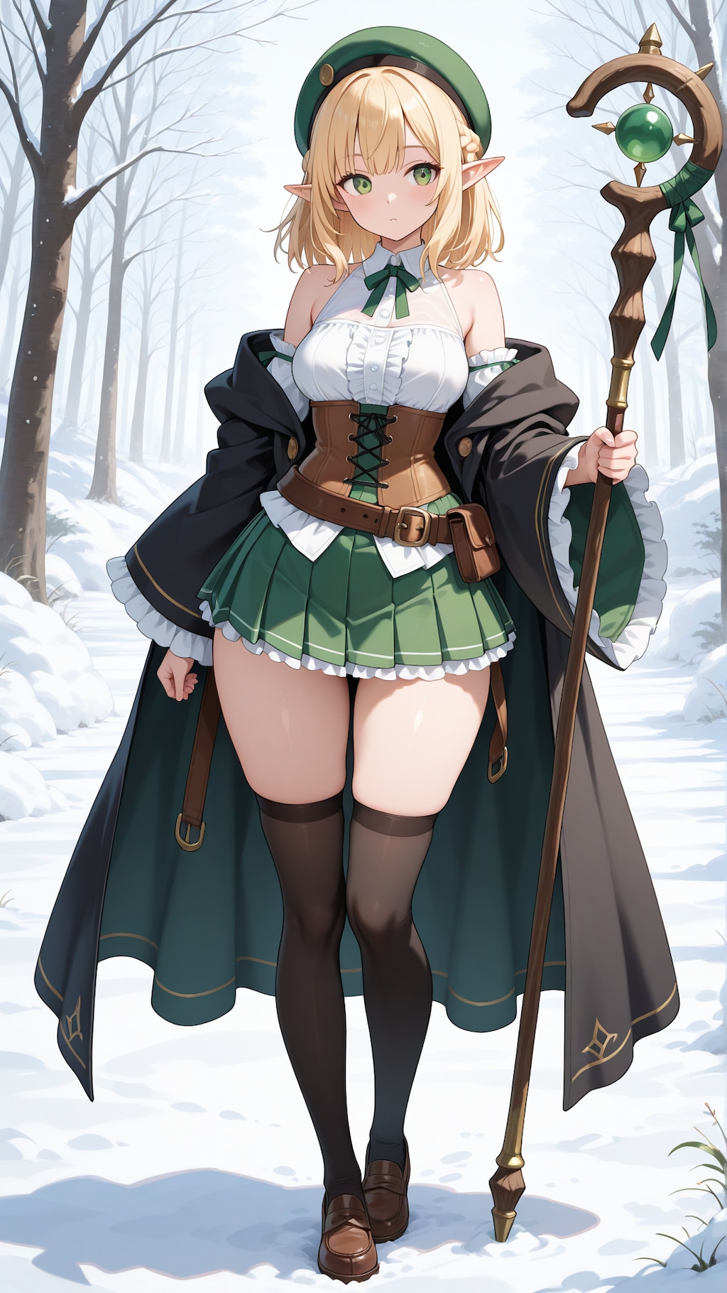 冬のエルフちゃん