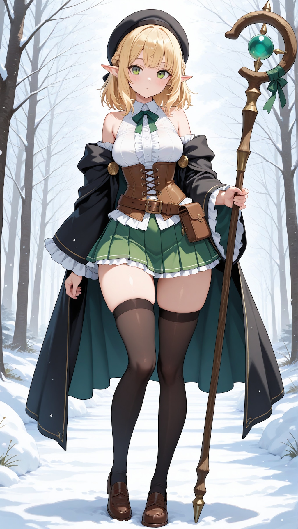 冬のエルフちゃん