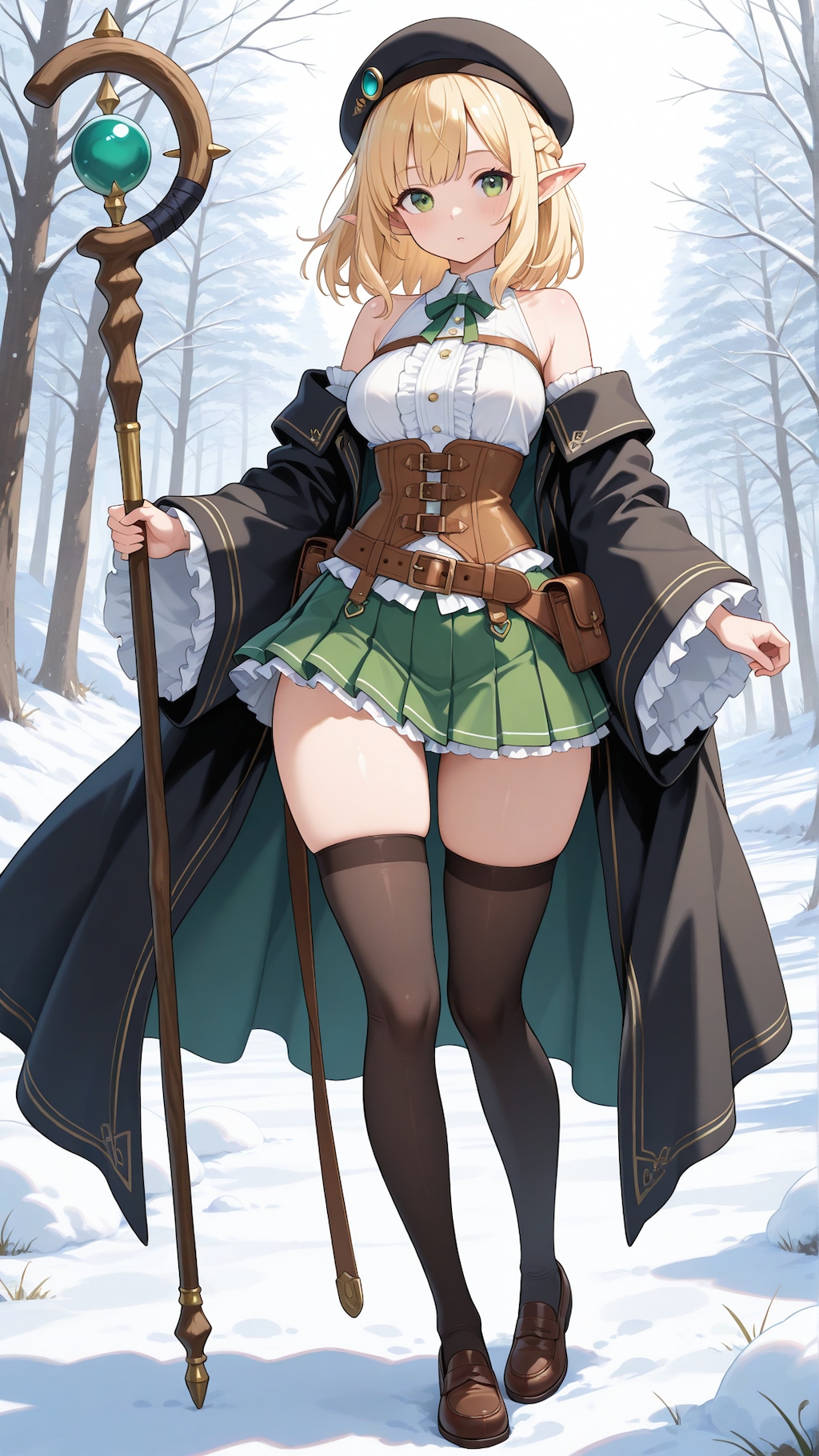 冬のエルフちゃん