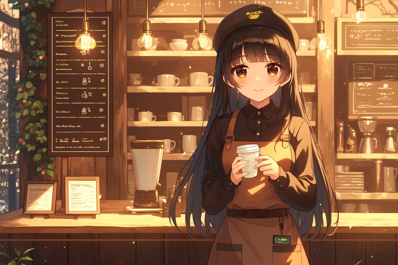 カフェのお姉さん☕✨132 | の人気AIイラスト・グラビア