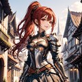 鎧ドレスの騎士 2枚目