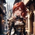 鎧ドレスの騎士 3枚目