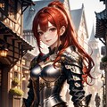 鎧ドレスの騎士 4枚目