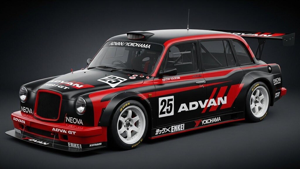 アドバンロンドンタクシーレーシングカー